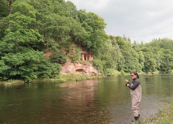 Guided fly fishing on the River Eden