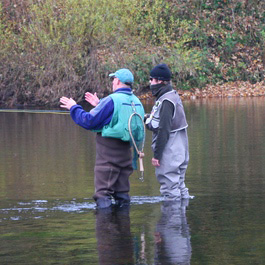 Tuition on all aspects of fly fishing